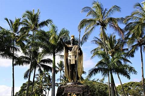 カメハメハ大王像画像