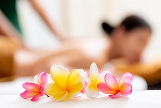 ロミロミ施術画像①